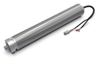 cross-belt sorter motor roller Motorrolle des Quergurtsortierers