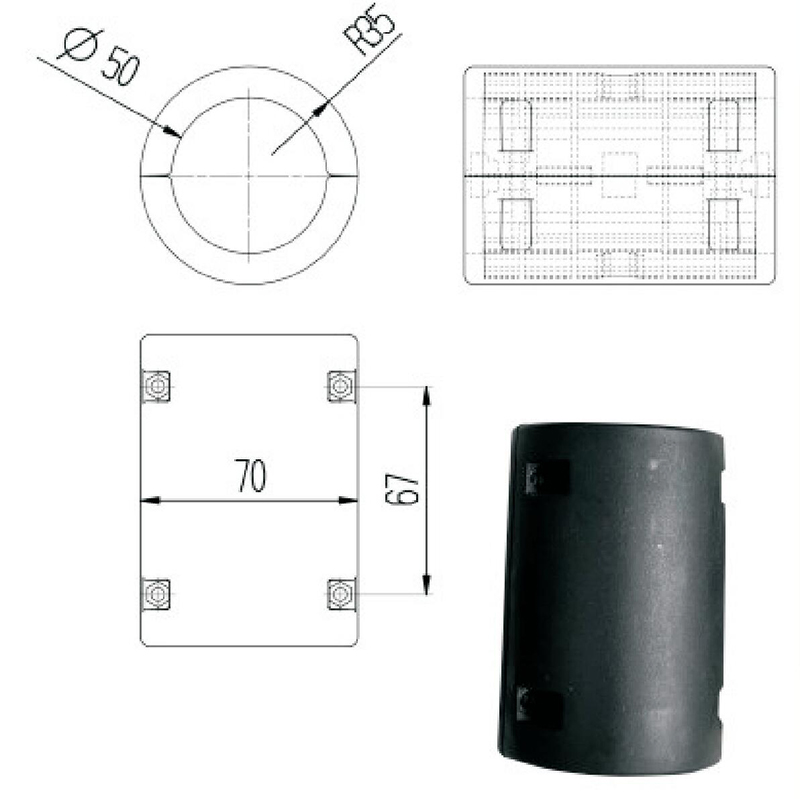 gerade Rollenh&uuml;lsengr&ouml;&szlig;en