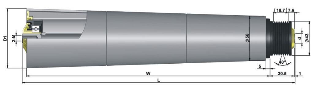 TP650 Poly-V-Rolle mit konischer H&uuml;lse