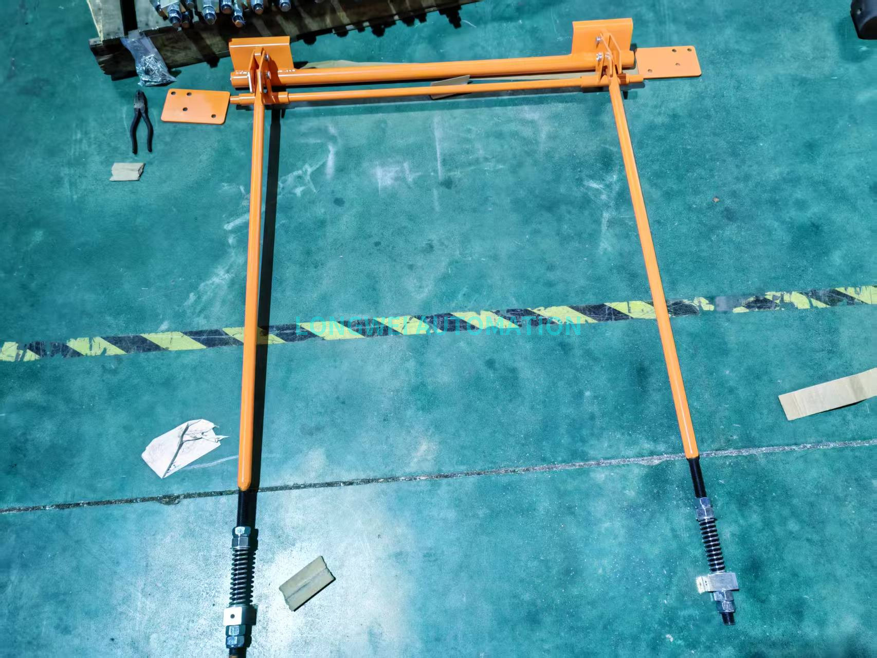 Modularer Schwerkraftrollenförderer für Paletten-Durchlaufregalanlage