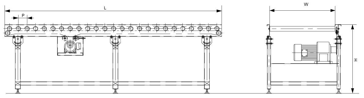 Einzelfahrer -Roller -F&ouml;rderer