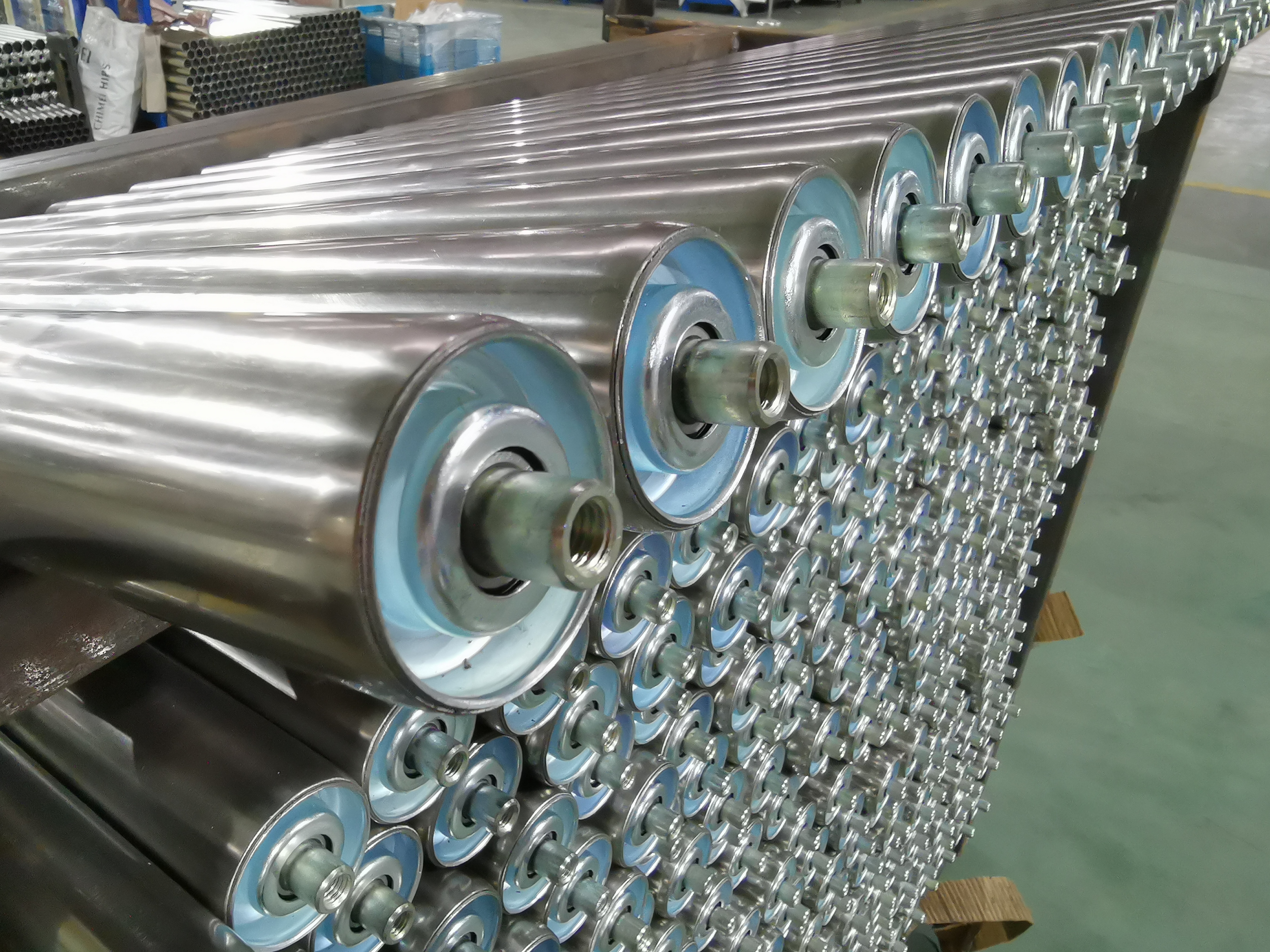 Schwerkraftf&ouml;rderrolle