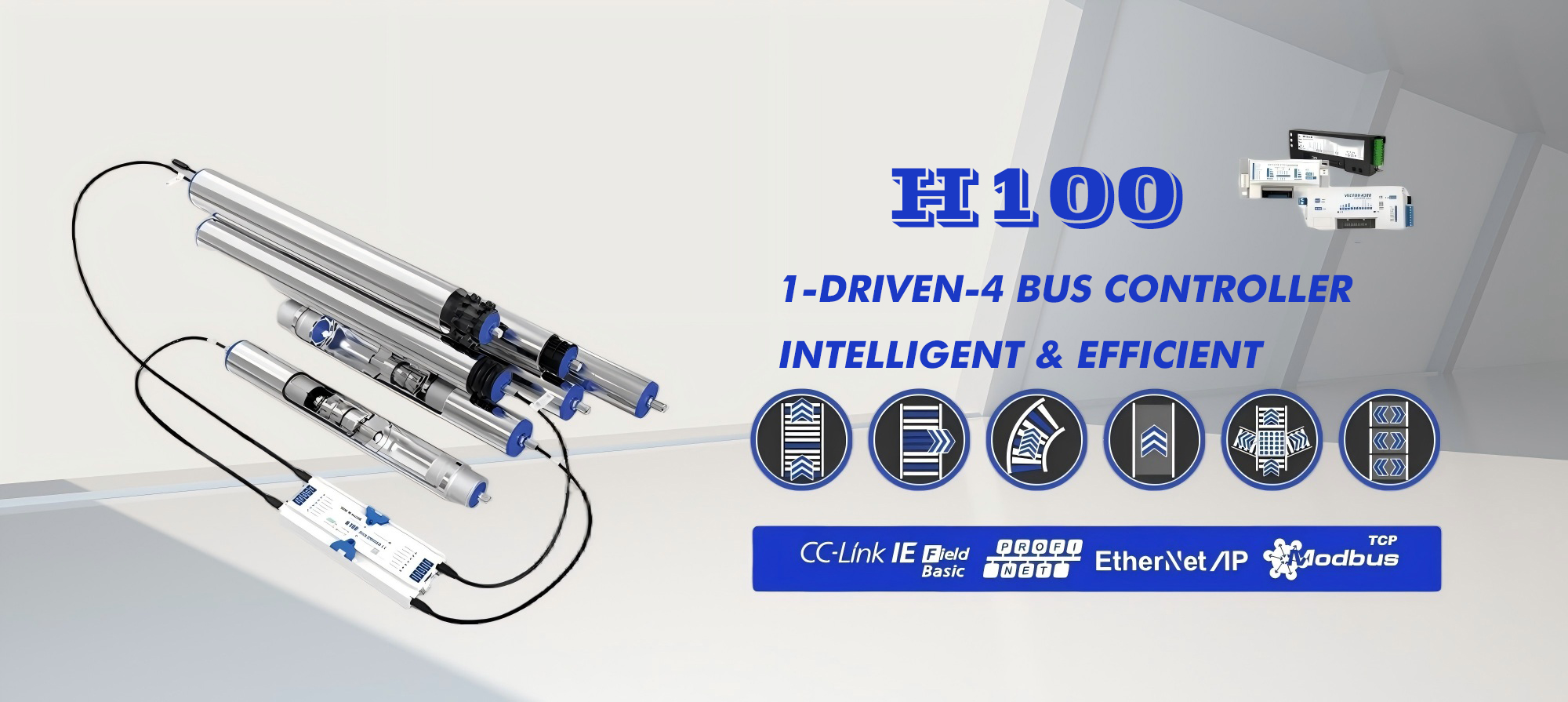 H100 Motor Drive Roller Buscontroller
