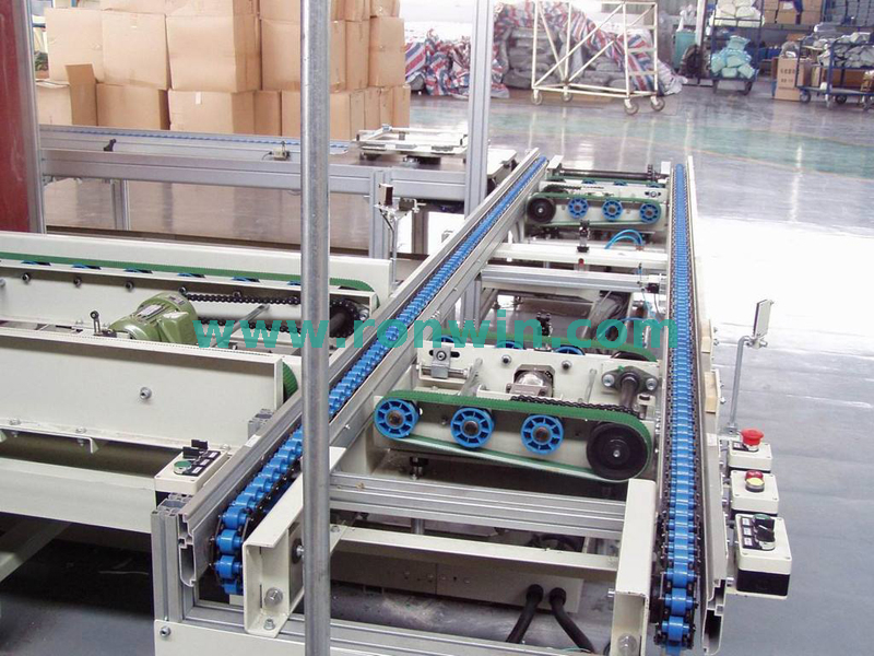 Speed ​​Fold-Kettenfördersystem für Produktionslinie
