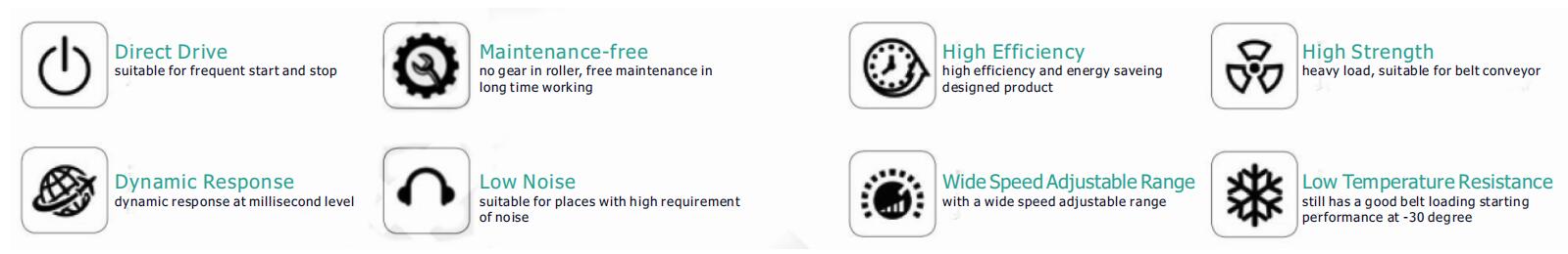 Vorteil der Direktantriebsmotorwalze
