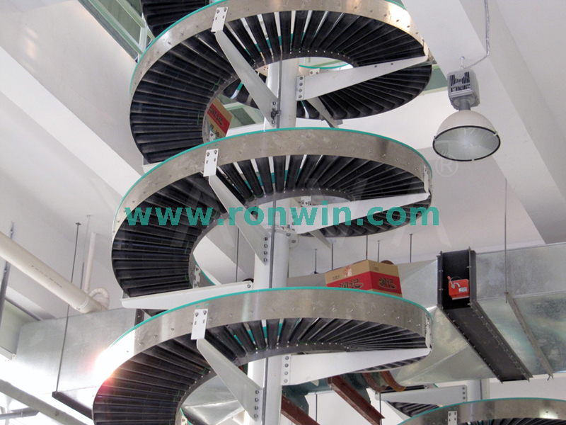 Schwerkraft-Spiral-Vertikal-Elevator-Rollenfördersystem
