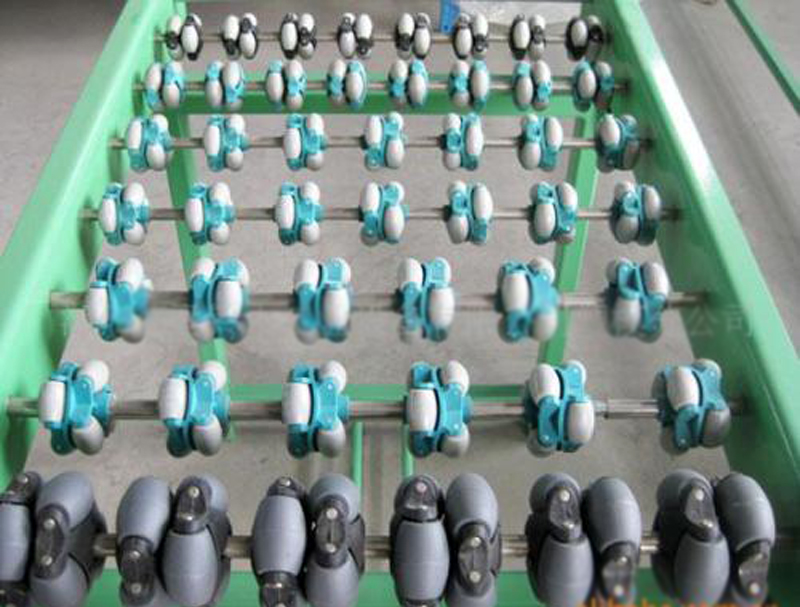 Doppelschicht Plastikschuhrad