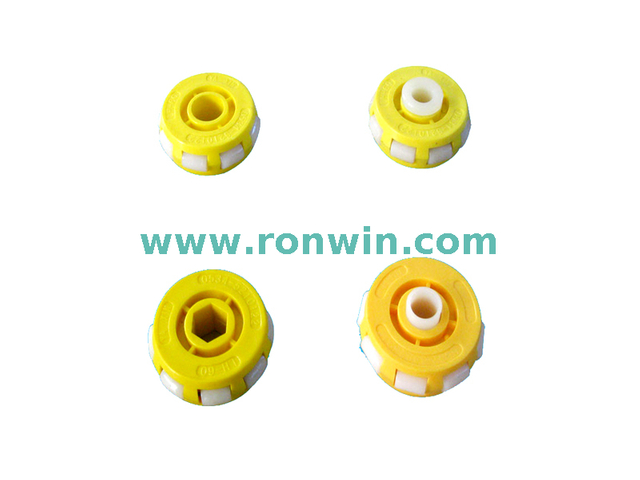 90 -Grad -Schicht -Plastik -Skate -Rad für Fördersystem