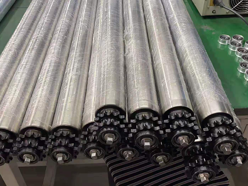 Kettenrad -Gleichstrom -Stahlmotorwalze