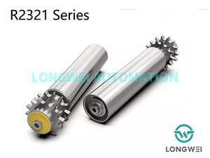 Doppelreihige Stahlkettenrad-Palettenförderrolle für schwere Lasten