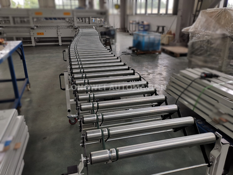 Flexibler erweiterbarer O-Belt-Motorantriebsrollenförderer 