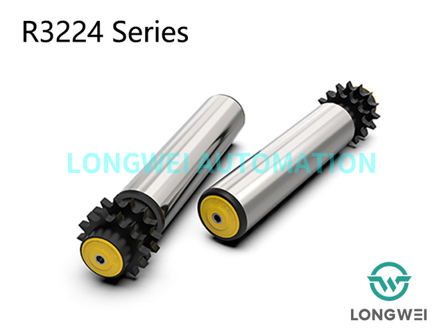 Zweireihige Polymer-Kettenrad-Stauförderrolle