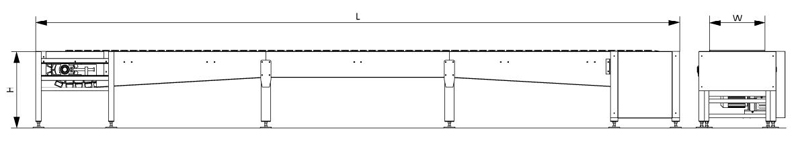 slat chain conveyor