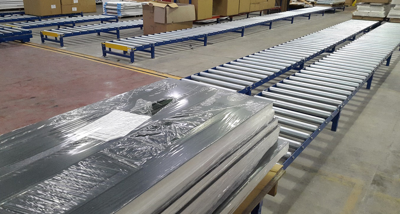 Schwerkraftrollenbahn