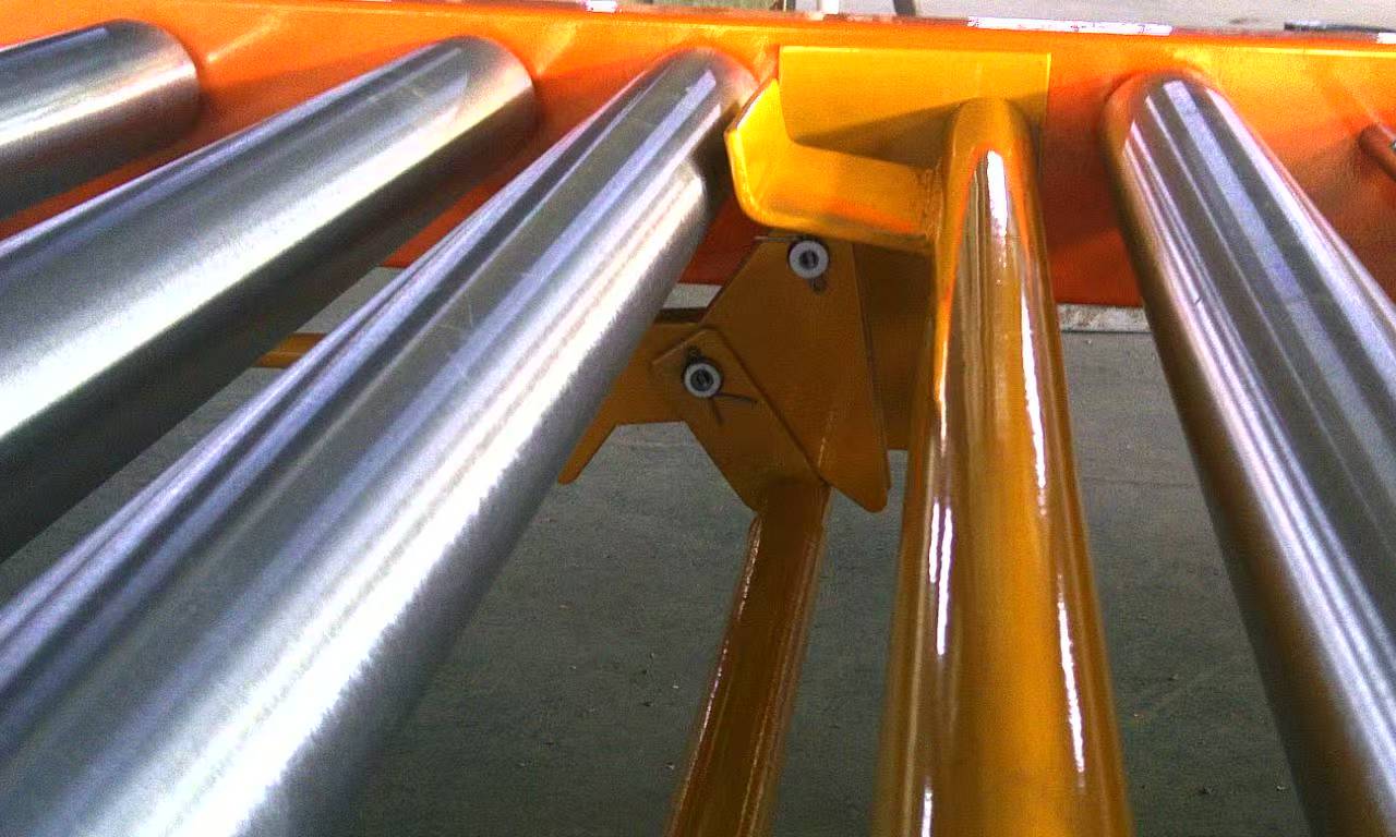 Paletten-Durchlaufregal-Separator