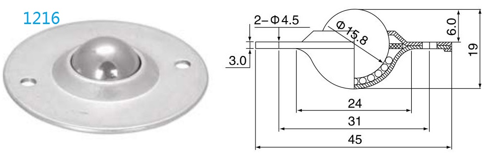 Kugel&uuml;bertragungseinheit