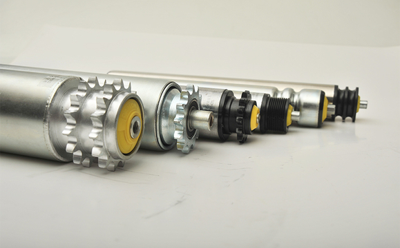 Angetriebene Förderrolle