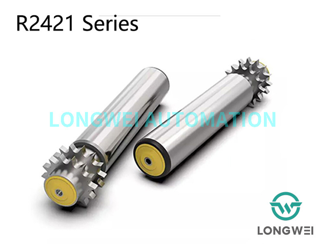 Doppelreihiger Stahlkettenrad-Förderer für mittlere Lasten mit geteilter Rolle