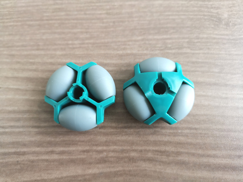 Zwei Schicht -Omni -Wheels