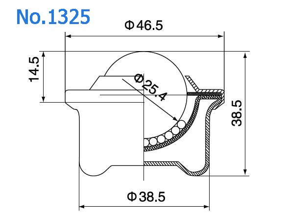 25 Lagerkugel F&ouml;rdereinheit